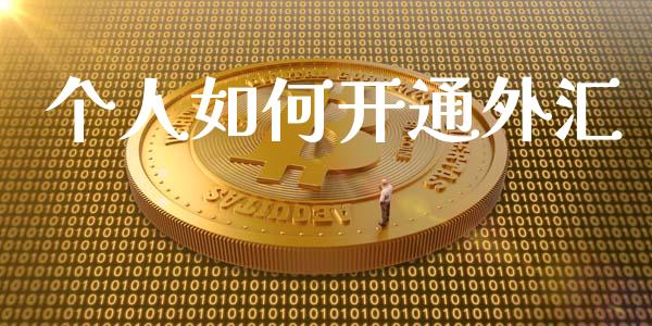 个人如何开通外汇_https://m.jnbaishite.cn_金融市场_第1张