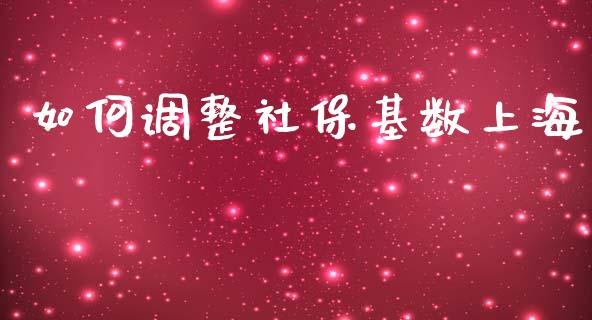 如何调整社保基数上海_https://m.jnbaishite.cn_期货研报_第1张