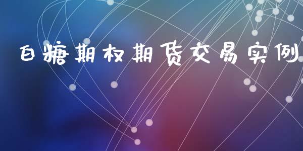 白糖期权期货交易实例_https://m.jnbaishite.cn_金融市场_第1张