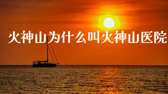 火神山为什么叫火神山医院_https://m.jnbaishite.cn_财经新闻_第1张