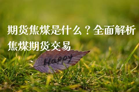 期货焦煤是什么？全面解析焦煤期货交易_https://m.jnbaishite.cn_金融市场_第1张