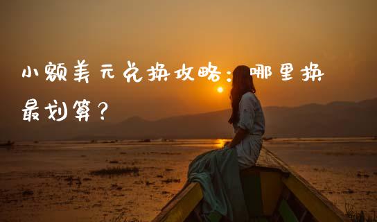 小额美元兑换攻略：哪里换最划算？_https://m.jnbaishite.cn_期货研报_第1张