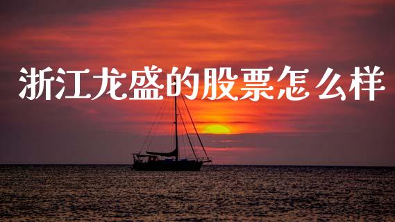 浙江龙盛的股票怎么样_https://m.jnbaishite.cn_期货研报_第1张