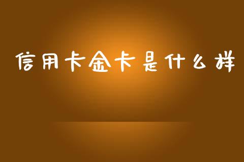 信用卡金卡是什么样_https://m.jnbaishite.cn_财经新闻_第1张
