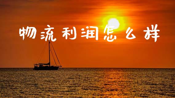 物流利润怎么样_https://m.jnbaishite.cn_期货研报_第1张