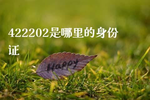 422202是哪里的身份证_https://m.jnbaishite.cn_期货研报_第1张