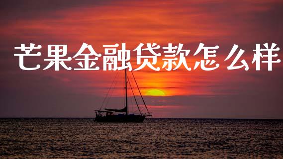 芒果金融贷款怎么样_https://m.jnbaishite.cn_投资管理_第1张