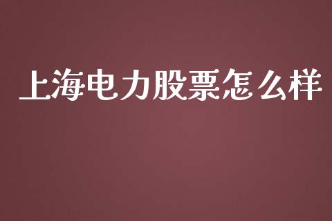 上海电力股票怎么样_https://m.jnbaishite.cn_金融市场_第1张