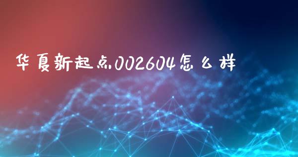 华夏新起点002604怎么样_https://m.jnbaishite.cn_金融市场_第1张