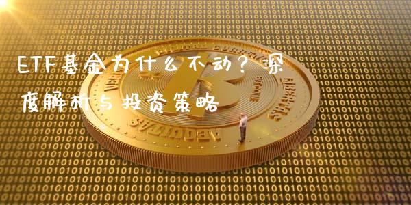 ETF基金为什么不动？深度解析与投资策略_https://m.jnbaishite.cn_金融市场_第1张