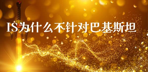 IS为什么不针对巴基斯坦_https://m.jnbaishite.cn_财经新闻_第1张