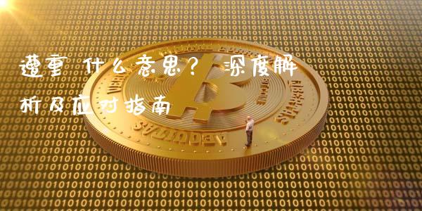 遭重 什么意思？ 深度解析及应对指南_https://m.jnbaishite.cn_财经新闻_第1张