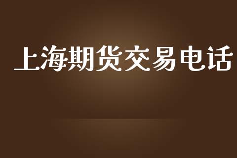 上海期货交易电话_https://m.jnbaishite.cn_期货研报_第1张