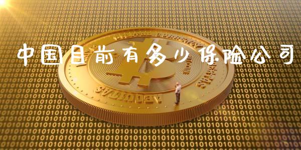 中国目前有多少保险公司_https://m.jnbaishite.cn_财经新闻_第1张