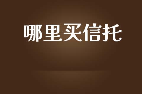 哪里买信托_https://m.jnbaishite.cn_财经新闻_第1张