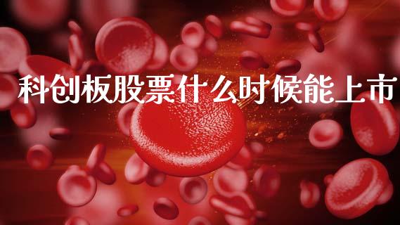 科创板股票什么时候能上市_https://m.jnbaishite.cn_投资管理_第1张