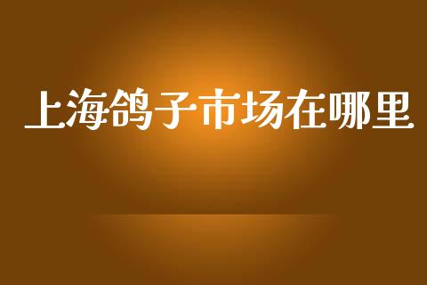 上海鸽子市场在哪里_https://m.jnbaishite.cn_期货研报_第1张