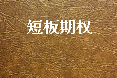 短板期权_https://m.jnbaishite.cn_投资管理_第1张