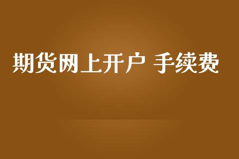 期货网上开户 手续费_https://m.jnbaishite.cn_金融市场_第1张