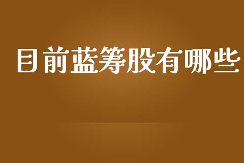 目前蓝筹股有哪些_https://m.jnbaishite.cn_财经新闻_第1张