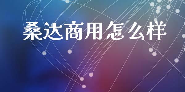 桑达商用怎么样_https://m.jnbaishite.cn_财经新闻_第1张
