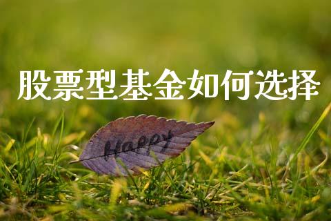 股票型基金如何选择_https://m.jnbaishite.cn_投资管理_第1张