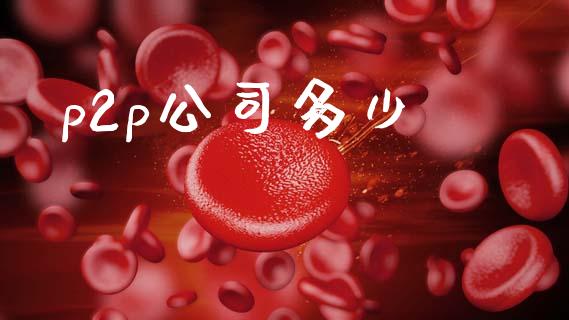 p2p公司多少_https://m.jnbaishite.cn_期货研报_第1张