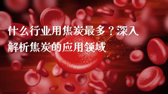 什么行业用焦炭最多？深入解析焦炭的应用领域_https://m.jnbaishite.cn_投资管理_第1张