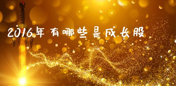 2016年有哪些是成长股_https://m.jnbaishite.cn_投资管理_第1张